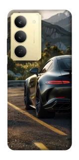 Чехол на Realme 14x Car in the mountains фото 1 из 1