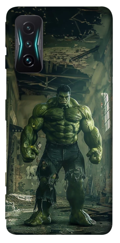 Чохол на Xiaomi Redmi K50 Gaming Angry Hulk фото 1 з 1