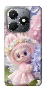 Чохол на TECNO Spark 20 Labubu & Flowers ver.1 фото 1 з 1