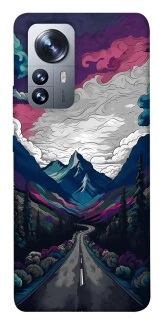 Чехол на Xiaomi 12 / 12X Нарисованные горы фото 1 из 1