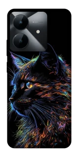 Чохол на Realme Note 60x Чорний кіт фото 1 з 1