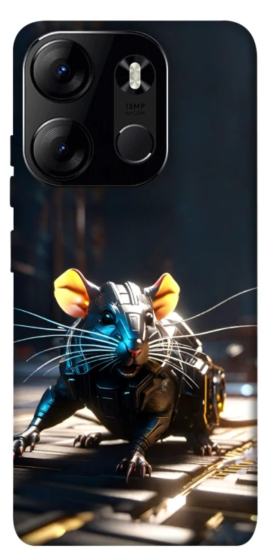 Чехол на Tecno Spark Go 2023 Cyber rat фото 1 из 1