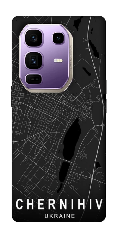 Чохол на Infinix Note 50 Pro+ Chernihiv map фото 1 з 1