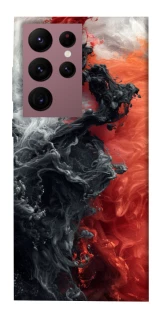Чохол на Samsung Galaxy S22 Ultra Black and Red фото 1 з 1