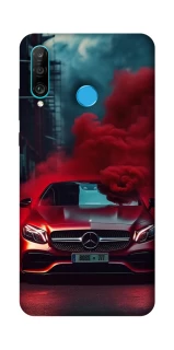 Чехол на Huawei P30 lite Mercedes in smoke фото 1 из 1