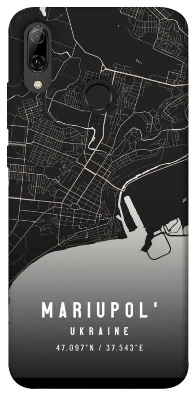 Чехол на Huawei P Smart (2019) Mariupol map фото 1 из 1