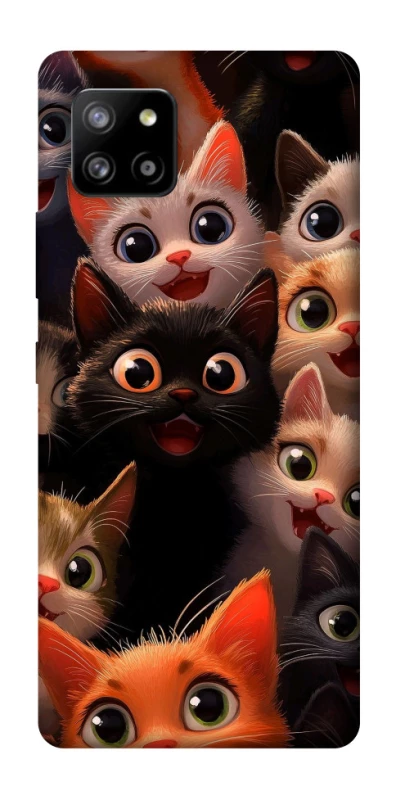 Чохол на Samsung Galaxy A42 5G happy cats фото 1 з 1