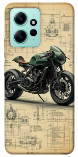 Чехол на Xiaomi Redmi Note 12 4G Bike model фото 1 из 1