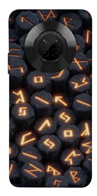 Чехол на Huawei Y9a Огненые руны фото 1 из 1