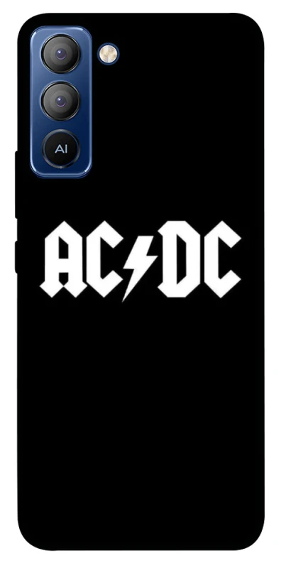 Чохол на TECNO Pop 5 LTE AC/DC logo фото 1 з 1
