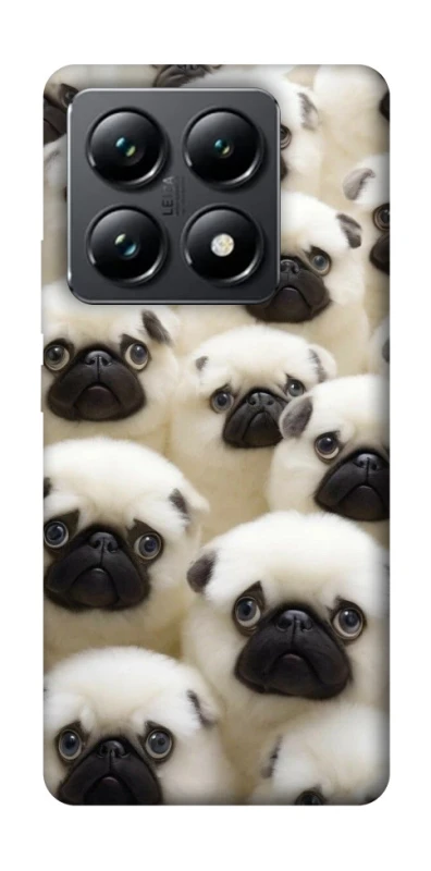 Чохол на Xiaomi 14T Pro Doggy Pug Love фото 1 з 1