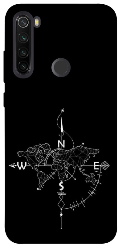 Чохол на Xiaomi Redmi Note 8T Travel Map фото 1 з 1