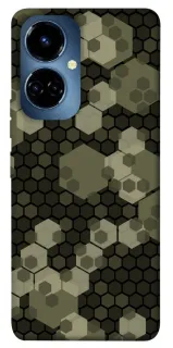 Чохол на TECNO Camon 19 Pro Camouflage v9 фото 1 з 1