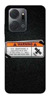 Чохол на Huawei Honor X7a Warning фото 1 з 1