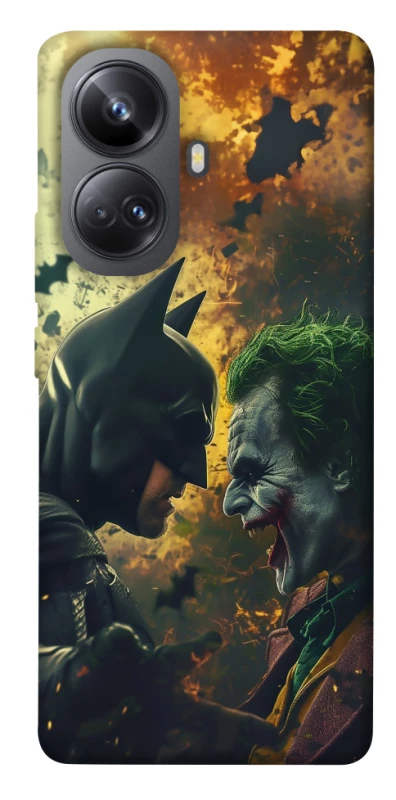 Чехол на Realme 10 Pro+ Batman and the Joker фото 1 из 1