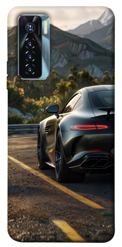 Чохол на TECNO Camon 17 Pro Car in the mountains фото 1 з 1