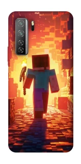 Чохол на Huawei Nova 7 SE Minecraft adventure фото 1 з 1