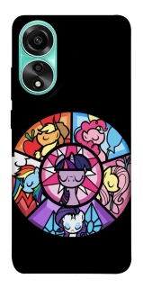Чехол на Oppo A78 4G My Little Pony ver.4 фото 1 из 1