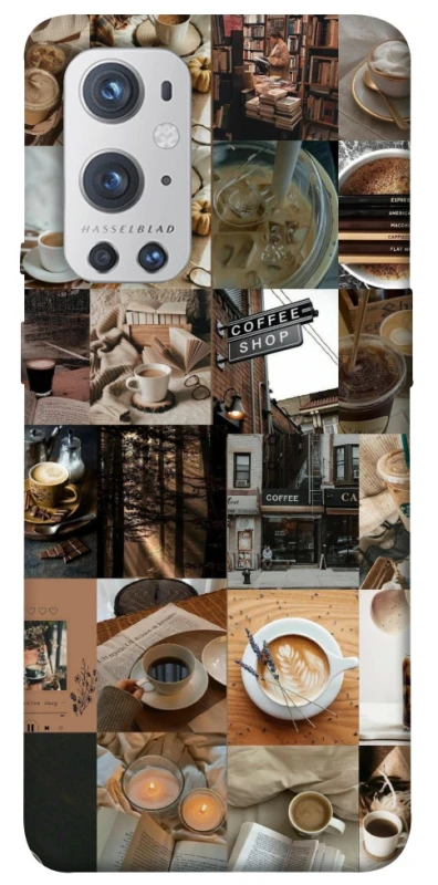 Чохол на OnePlus 9 Pro Coffee collage ver.3 фото 1 з 1