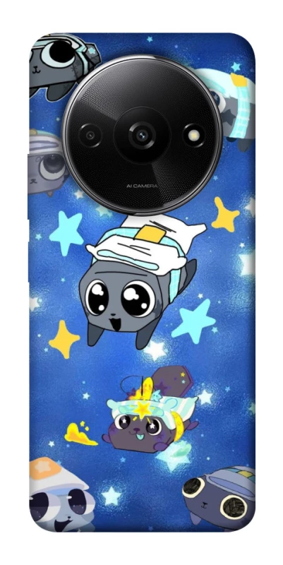 Чохол на Xiaomi Redmi A3 Pebble kitten stars фото 1 з 1