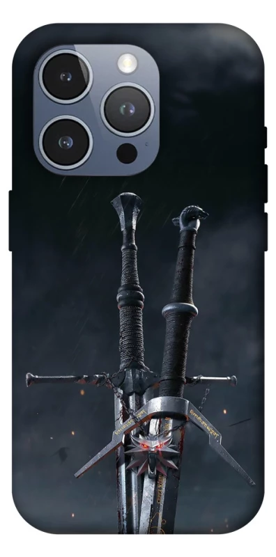 Чехол на Apple iPhone 16 Pro Max Мечи Ведьмака фото 1 из 1