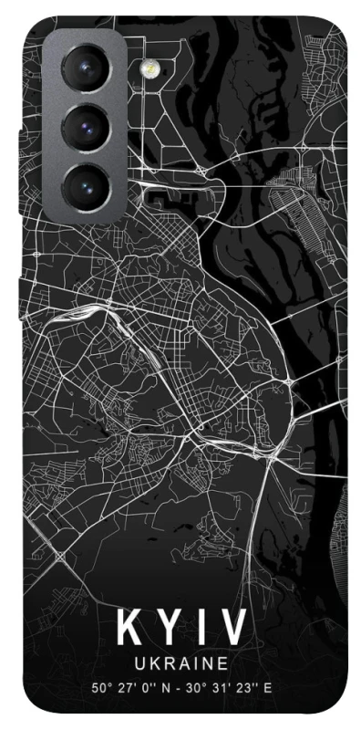 Чохол на Samsung Galaxy S21 FE Kyiv map фото 1 з 1