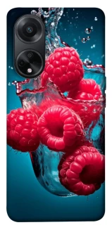 Чехол на Oppo A58 4G Малинка в воде фото 1 из 1