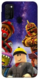Чехол на Samsung Galaxy M21 Roblox galaxy warriors фото 1 из 1