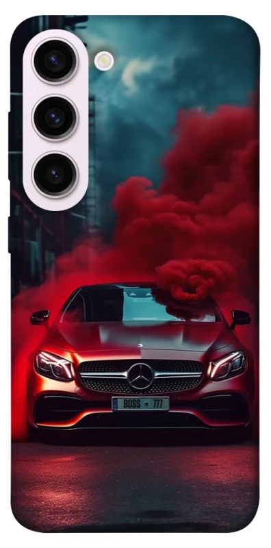 Чехол на Samsung Galaxy S23+ Mercedes in smoke фото 1 из 1