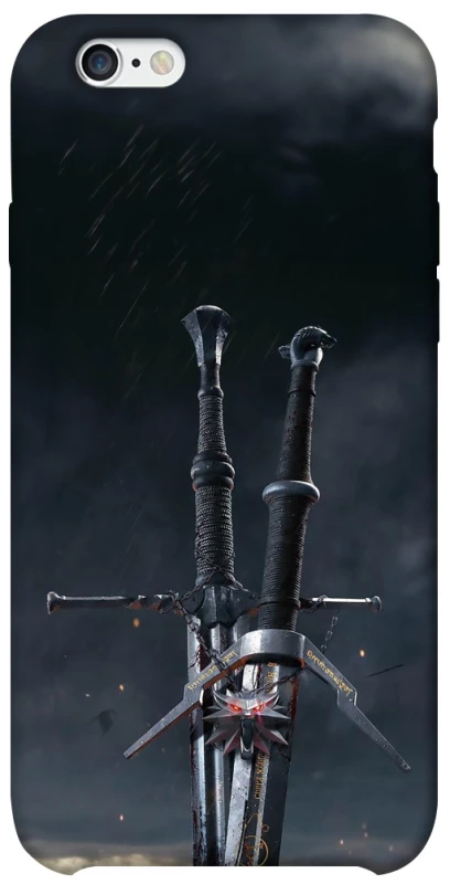 Чохол на Apple iPhone 6/6s (4.7") Мечі Ведьмака фото 1 з 1