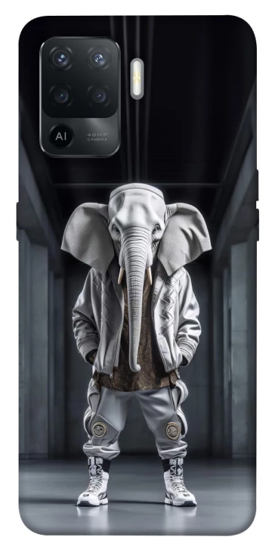Чехол на Oppo Reno 5 Lite Слон v2 фото 1 из 1
