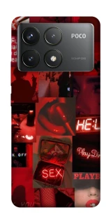 Чехол на Xiaomi Poco F6 Pro Love collage ver.3 фото 1 из 1