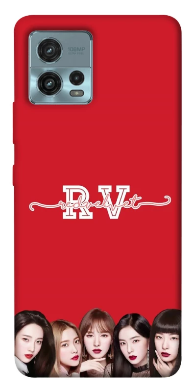 Чохол на Motorola Moto G72 RED VELVET v3 фото 1 з 1