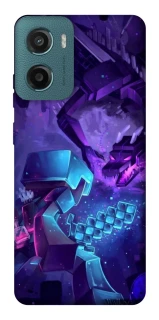 Чехол на Motorola Moto G06 Minecraft dragon фото 1 из 1
