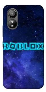 Чехол на ZTE Blade L220 Roblox Space Logo Blue фото 1 из 1