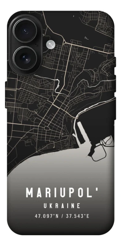 Чохол на Apple iPhone 17 (6.3") Mariupol map фото 1 з 1