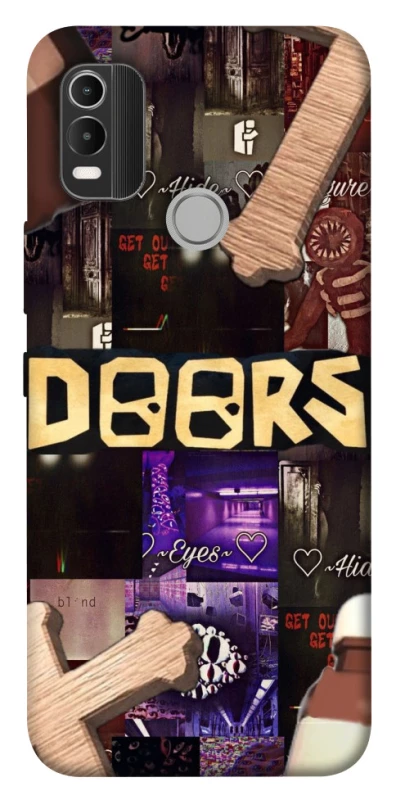 Чохол на Nokia C21 Plus Roblox doors dark mode фото 1 з 1