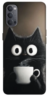 Чехол на Oppo Reno 4 morning cat фото 1 из 1