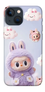 Чохол на Apple iPhone 13 mini (5.4") Labubu & clouds фото 1 з 1