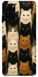 Чехол на Samsung Galaxy S20+ Colorful Cat Collage фото 1 Чехол на Samsung Galaxy S20+ Colorful Cat Collage фото 1 из 1