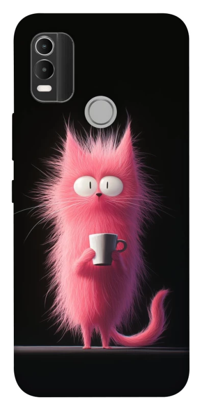 Чохол на Nokia C21 Plus Рожеве кошеня фото 1 з 1