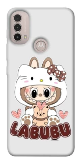 Чохол на Motorola Moto E40 Hello Kitty Labubu фото 1 з 1