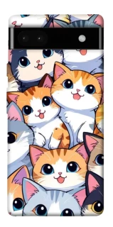 Чохол на Google Pixel 6a Cute Cat v2 фото 1 з 1