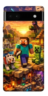 Чохол на Google Pixel 6a Minecraft v6 фото 1 з 1