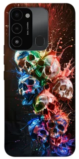 Чохол на TECNO Spark 8C Skulls фото 1 з 1