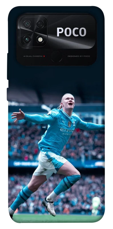 Чехол на Xiaomi Poco C40 Erling Haaland V3 фото 1 из 1
