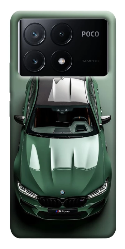 Чехол на Xiaomi Poco X6 BMW green фото 1 из 1