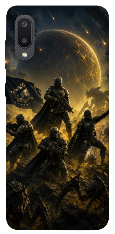 Чохол на Samsung Galaxy A02 HELLDIVERS ver.2 фото 1 з 1
