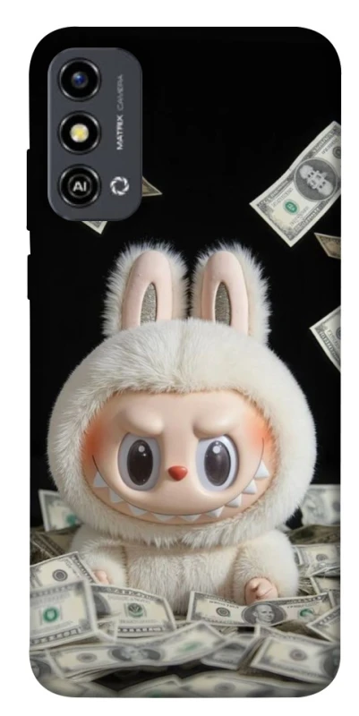Чохол на ZTE Blade A53 Dollar Labubu фото 1 з 1