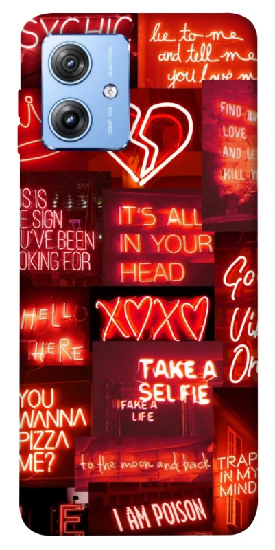 Чохол на Motorola Moto G84 Love collage ver.7 фото 1 з 1